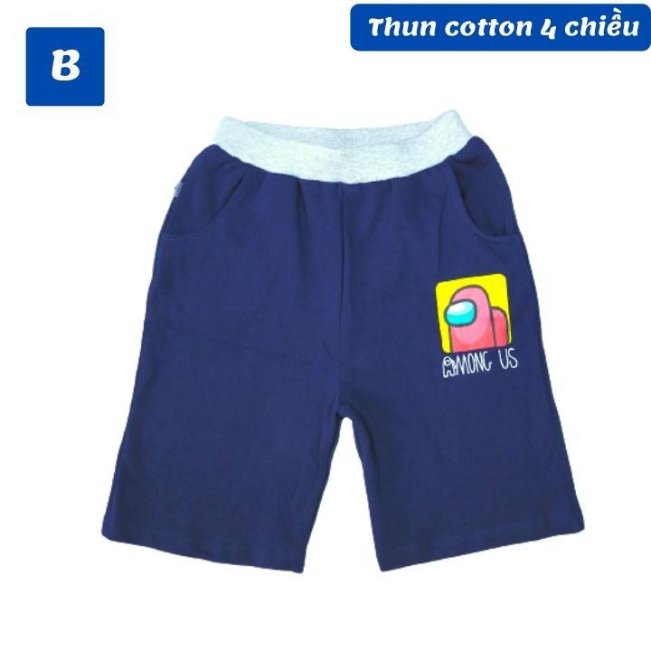 Quần áo trẻ em béo phì bé trai Among US từ 22-58kg - chất thun cotton 4 chiều - Tomchuakids.