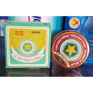 Cao xoa cao sao vàng lọ 10gr