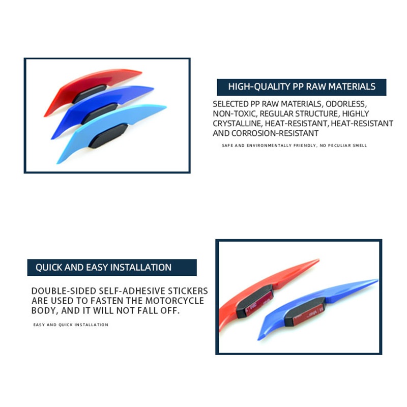 1 Cặp Cánh Thiên Thần Tự Dính Trang Trí Xe Máy Scooter