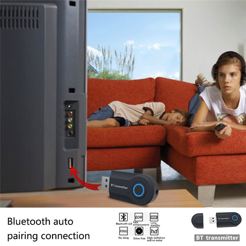 Bộ Chuyển Đổi Âm Thanh Bluetooth 5.0 3.5mm Không Dây Chuyên Dụng | BigBuy360 - bigbuy360.vn