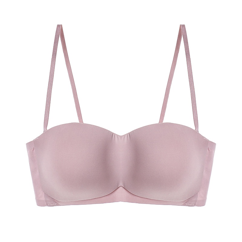 Áo Ngực Không Gọng Không Đường May Dây Đeo Vai Tháo Rời Được AB Dành Cho Nữ