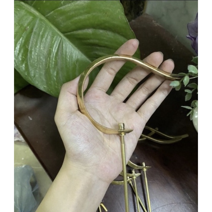 Móc đồng Bamboo móc lồng chim chất liệu đồng cao cấp dùng cho lồng mào, chòe, mi nhiều họa tiết