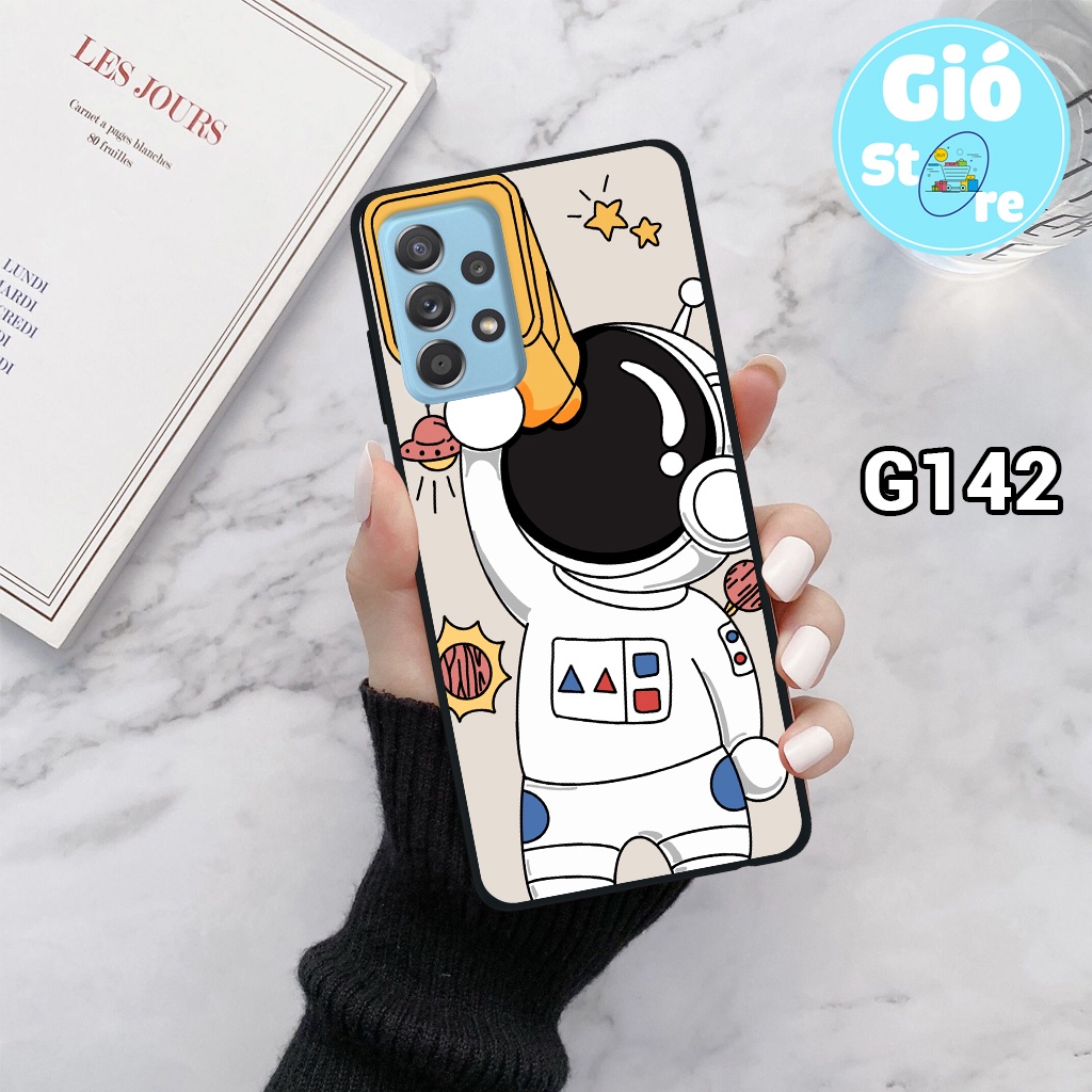 Ốp điện thoại  in hình vũ trụ ss A13 4G/A23 4G/A33 5G/A53 5G/A73 5G , phi hành gia,lưng nhựa cứng viền dẻo