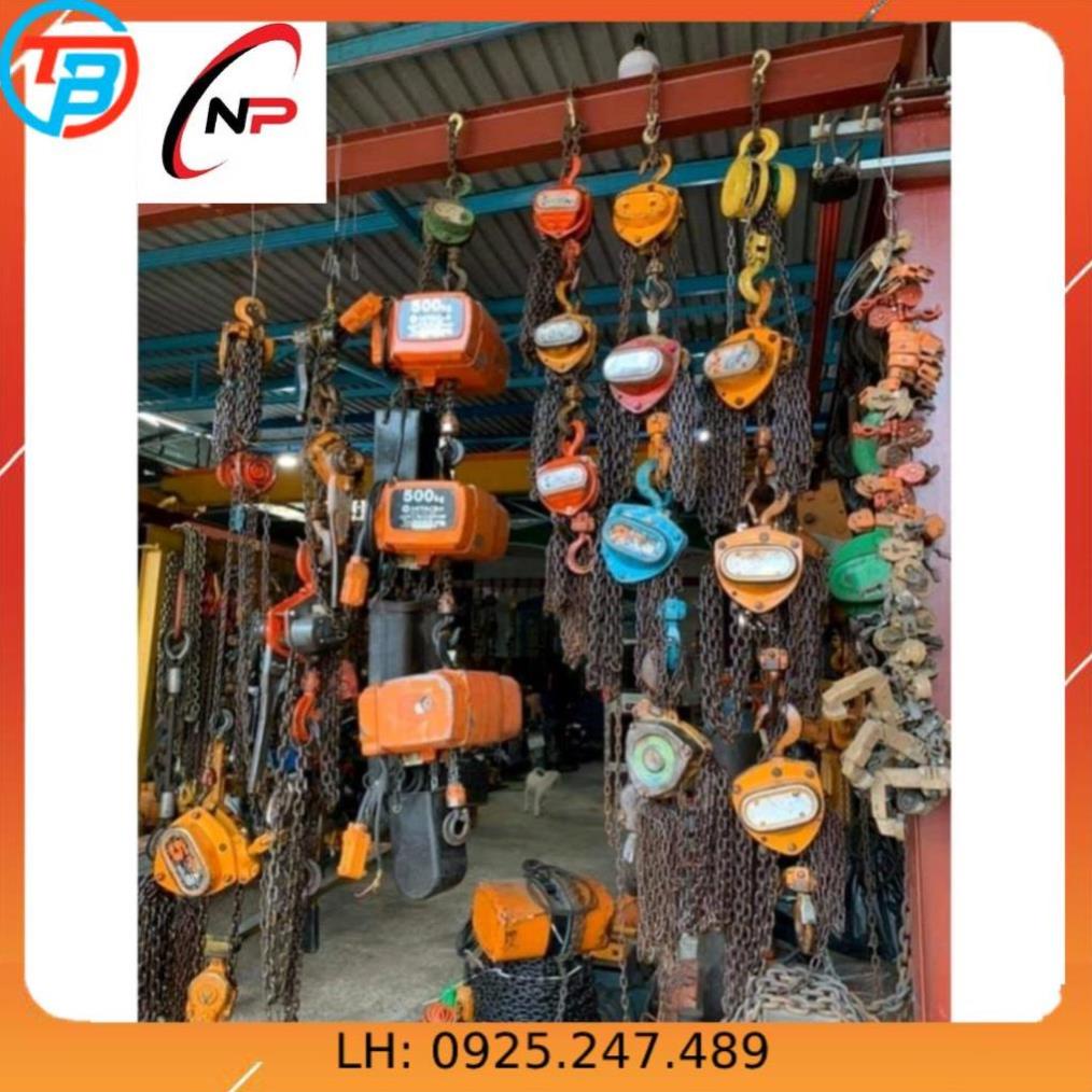 Pa lăng xích tải 1 tấn hàng bãi nhật bảo hành 6 tháng.kimkhinhatphat