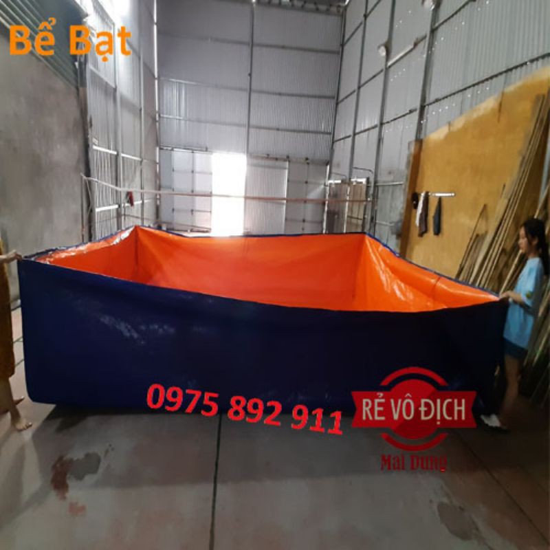 bể bạt nuôi ốc , ếch , cá, lươn - loại 20m2 cao 1m ( loại 1 )