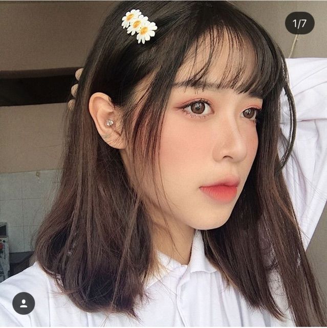 Kẹp tóc hoa cúc hàn quốc
