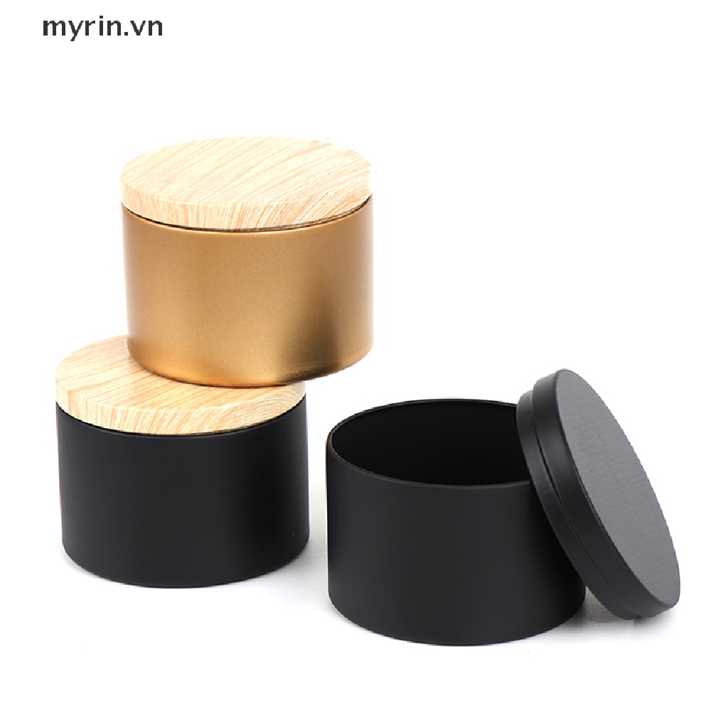 Hộp Thiếc Đựng Trà / Mỹ Phẩm Có Nắp Đậy Tiện Dụng