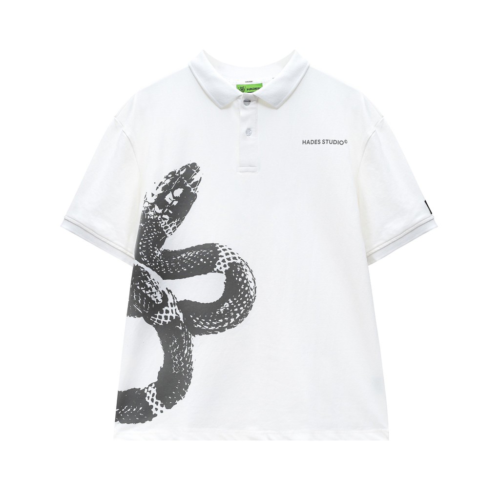 Áo thun polo HADES - SNAKE BLACK