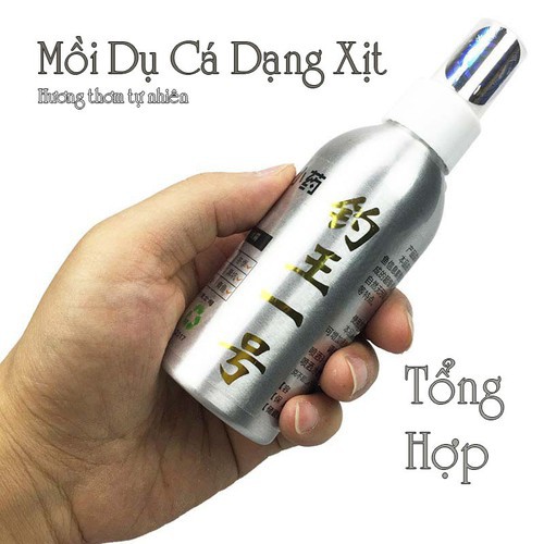 Mồi câu cá dạng xịt - bình xịt dụ cá vàng 7