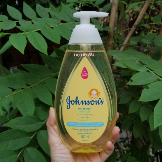 Sữa tắm gội toàn thân Johnson's TOP TO TOE 500ml