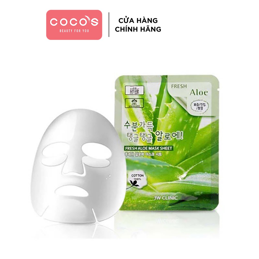 Mặt Nạ Giấy 3W Clinic Fresh Mask Sheet 23ml