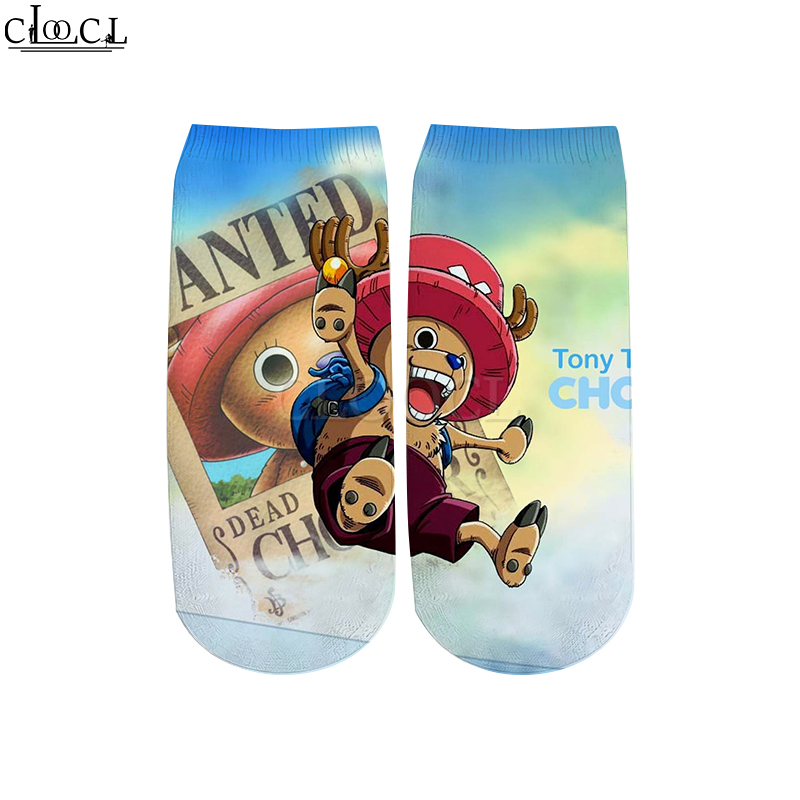 Loocl Vớ cotton Ngắn In Họa Tiết Hoạt Hình one piece Phong Cách harajuku Cho Nam Và Nữ