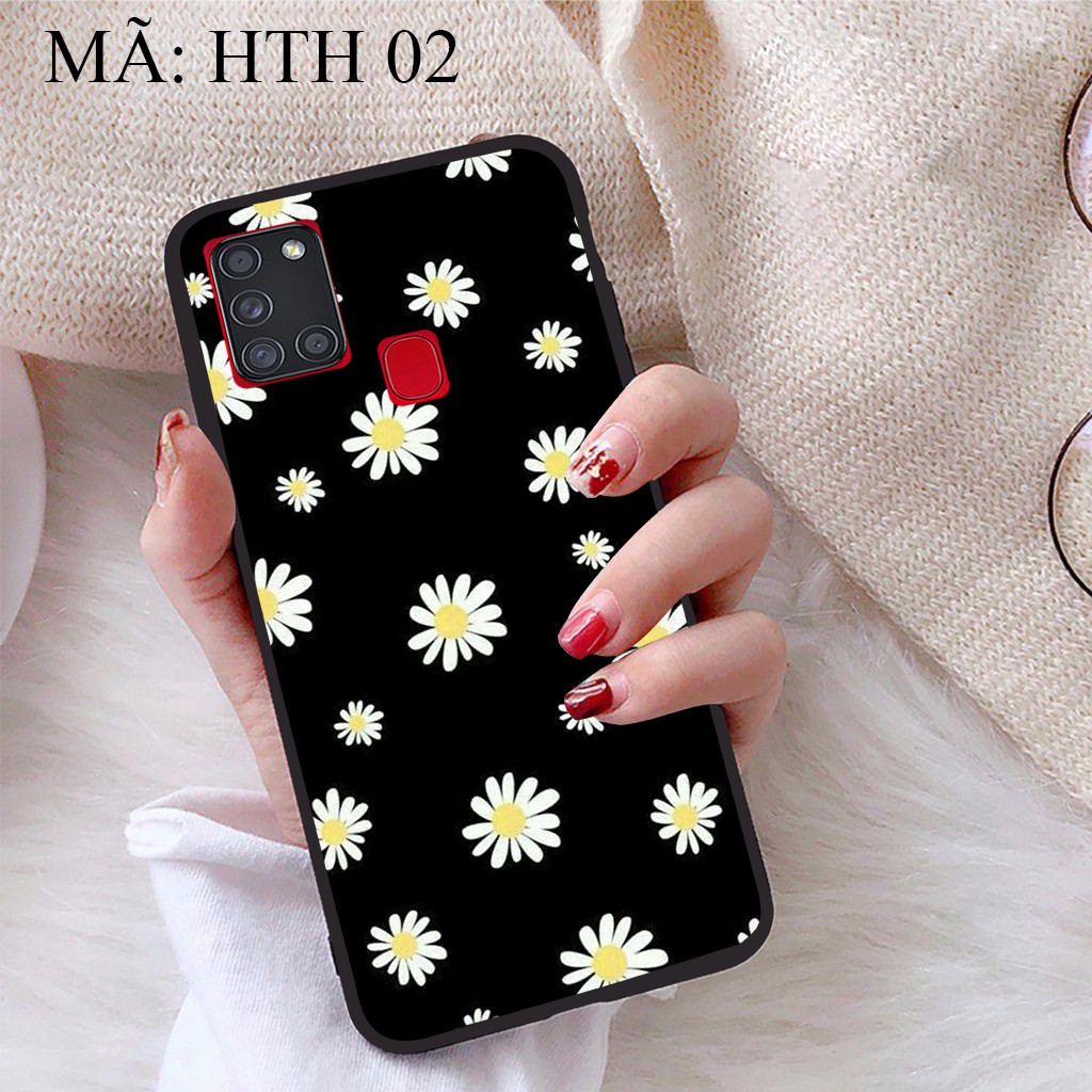 Ốp lưng Samsung Galaxy A21S viền dẻo TPU BST Hoạ Tiết Hoa