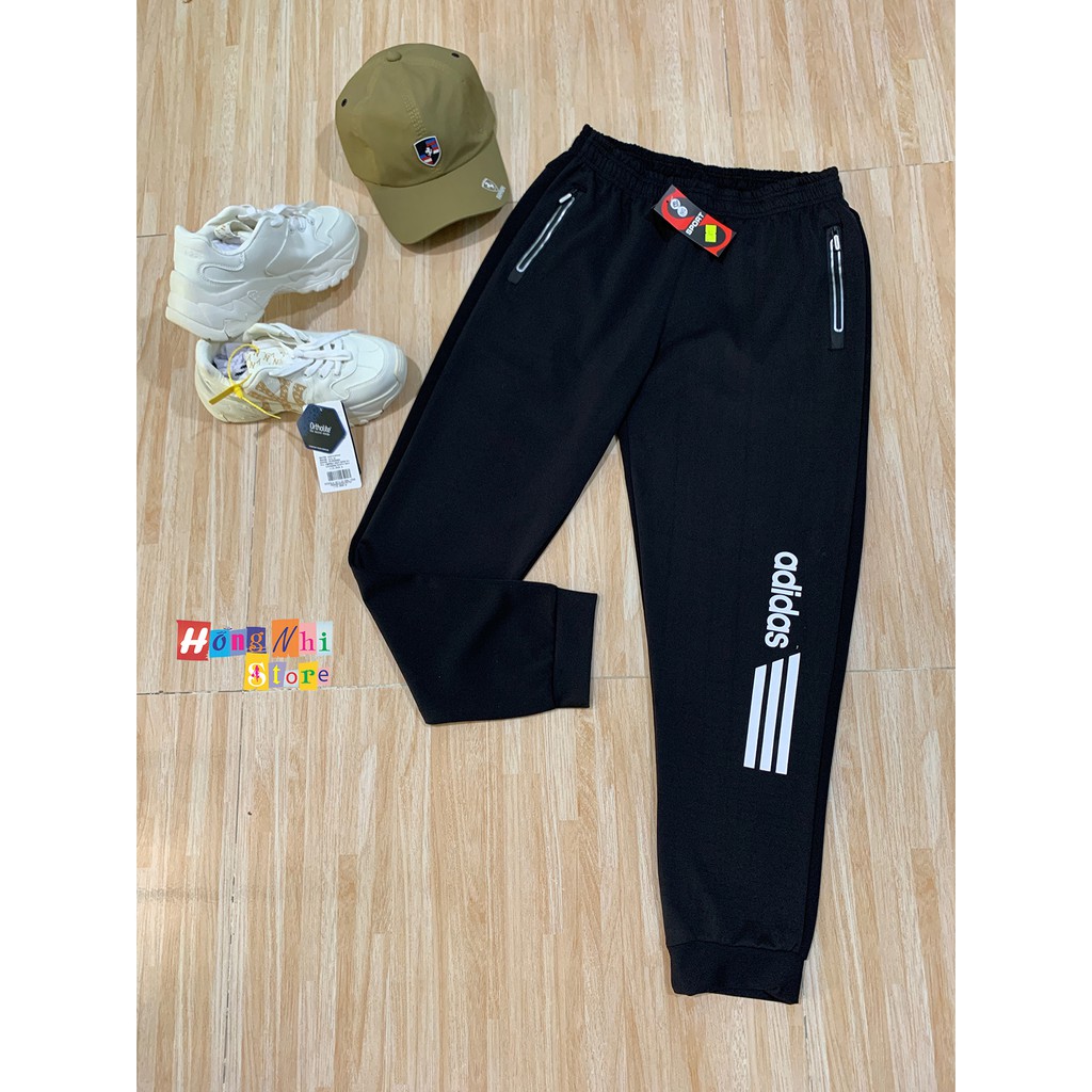 Quần Jogger Thun Thể Thao Nam Form Rộng Co Dãn