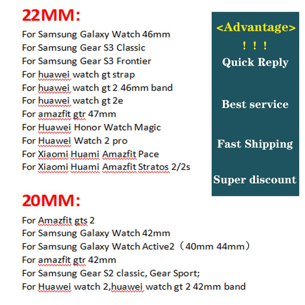 Dây Đeo Da Nam Châm 20mm 22mm Cho Đồng Hồ Thông Minh Huawei Watch Gt 2 Samsung Galaxy Active 2