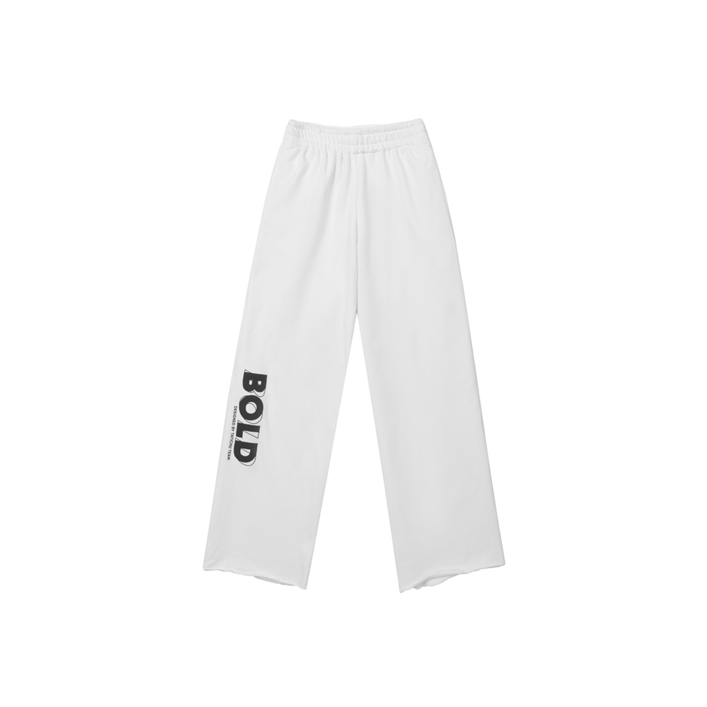 TATICHU - Quần thun jogger dài form ống rộng rách gấu - BOLD Wide Leg Joggers Pant