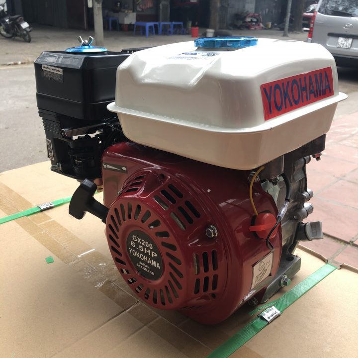 Máy Nổ – Động Cơ Xăng 6.5HP Yokohama GX-200L Trục Lệch