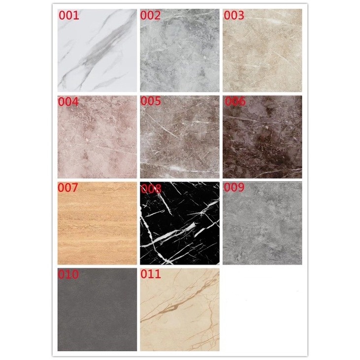 Miếng Dán Trang Trí Sàn Nhà Họa Tiết Vân Đá Chống Thấm Nước Tiện Dụng DIY