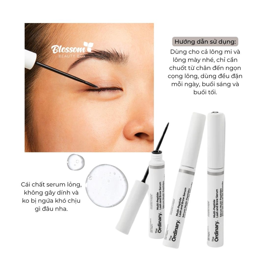 Serum dưỡng mi The Ordinary Multi-Peptide Lash and Brow 5ml