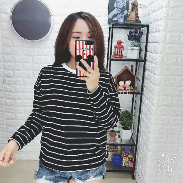Com bo 5 áo thun tay dài