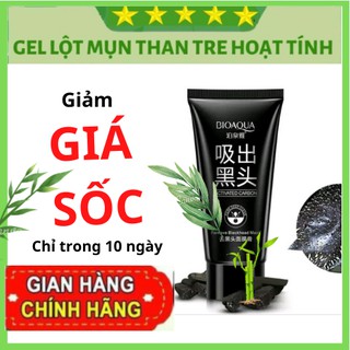 Gel lột mụn đầu đen, lột mụn cám [CỰC HOT] - Mặt nạ lột mụn than tre than tre hoạt tính Bioaqua - Lột Mụn Toàn Mặt