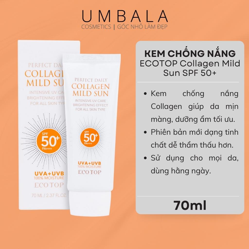 Kem chống nắng COLLAGEN ECOTOP (70ml)