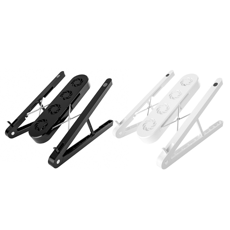 Giá Đỡ Laptop Có Thể Gập Lại Kèm Đế Tản Nhiệt Cho Macbook Pro iPad Laptop