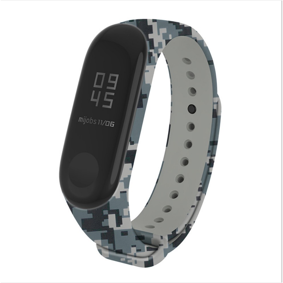 Dây thay thế họa tiết, cute Mijobs Miband 4 mi band 4 miband 4 miband 3