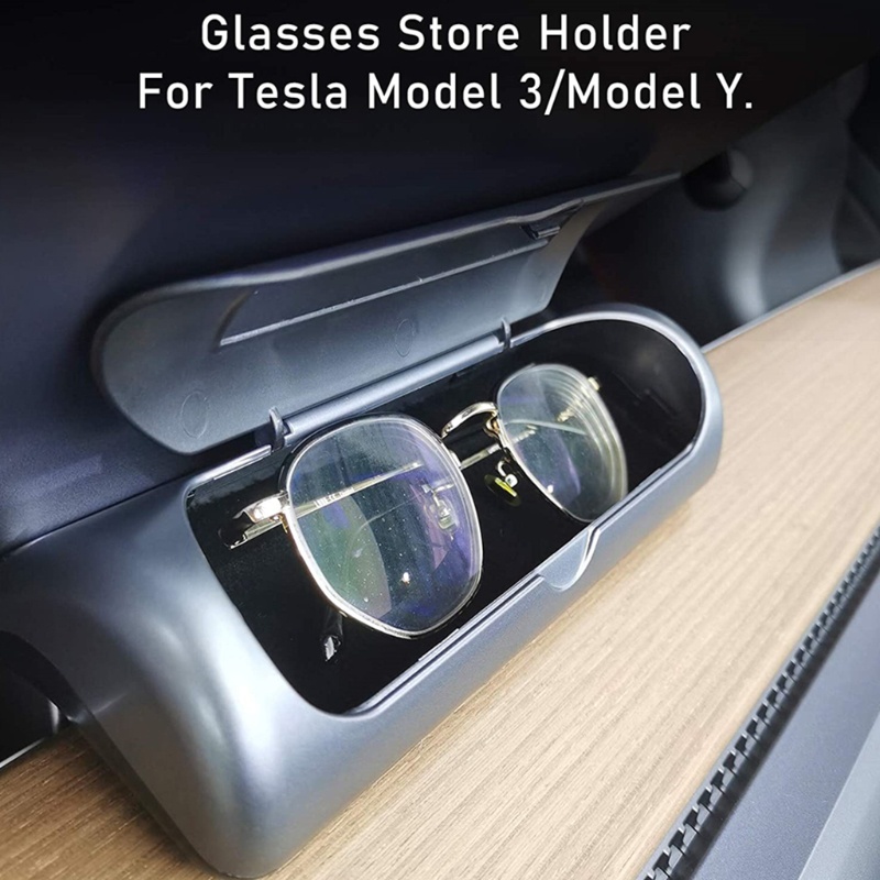 Hộp Đựng Kính Mát / Mắt Kính Ẩn Cho Xe Hơi Model 3 Y