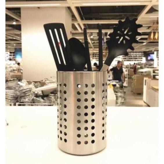 có sẵn ikea Ống cắm thìa dĩa đũa inox ordning IKEA #huyuno91
