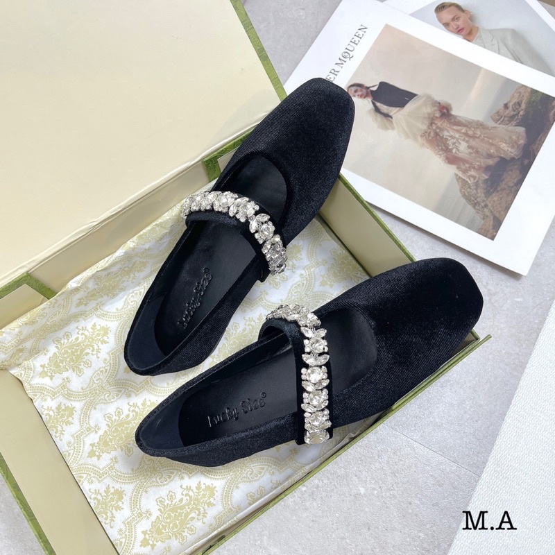 Giày búp bê quai đá fullbox