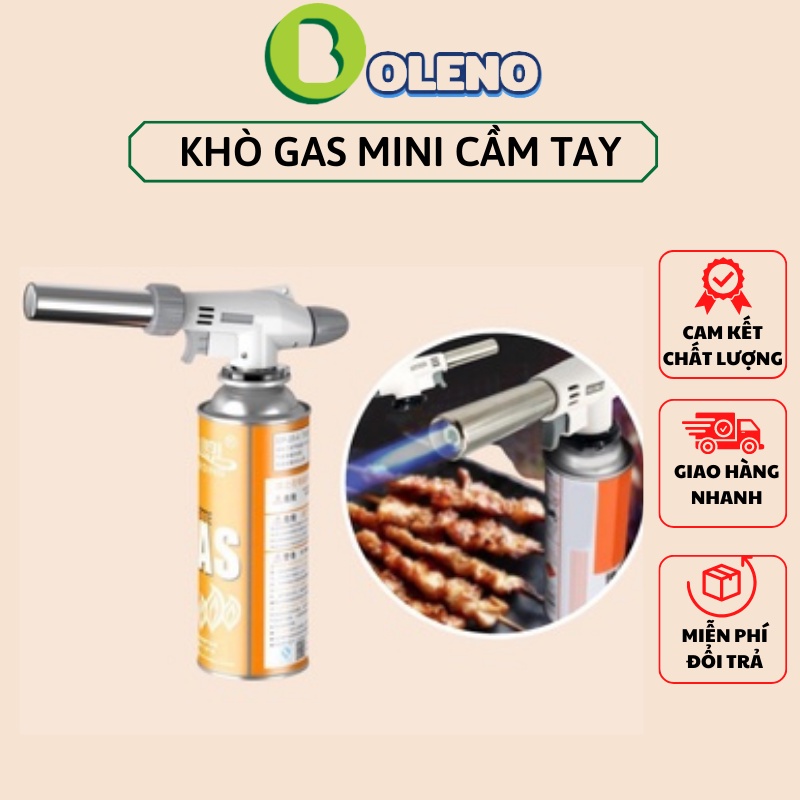 Đầu khò gas, đèn khò ga có mồi lửa sử dụng cho bình gas mini