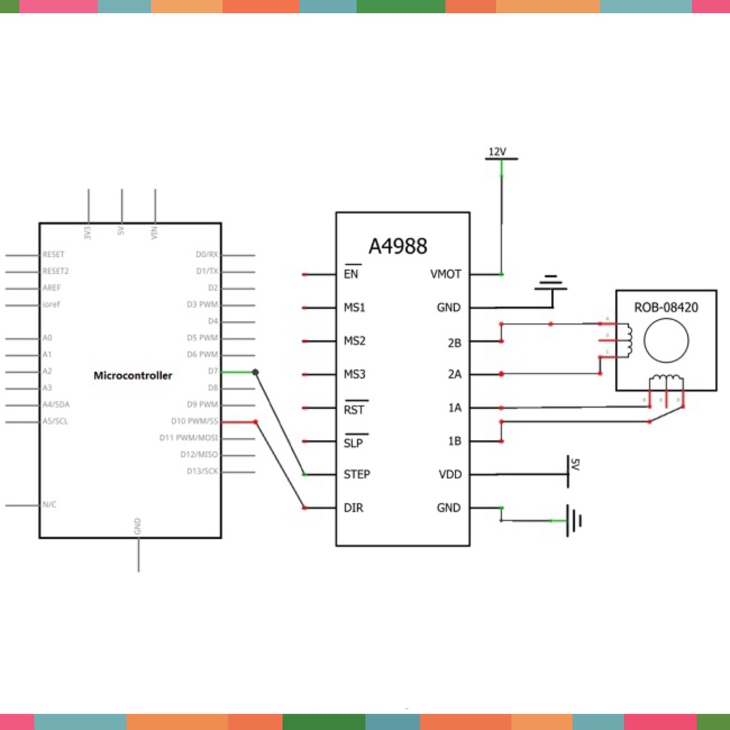 Mạch điều khiển động cơ bước A4988 ,TB6600 - 1688s.vn