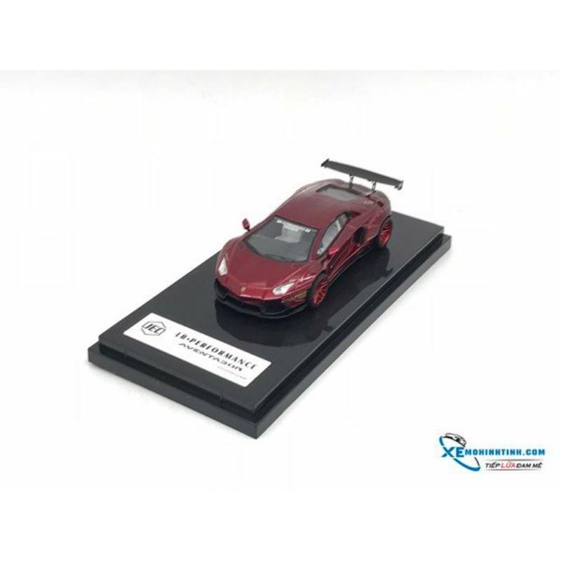 Xe Mô Hình Lamborghini Aventador LB 1.0 Limited Edition 699 1:64 JEC (Đỏ)