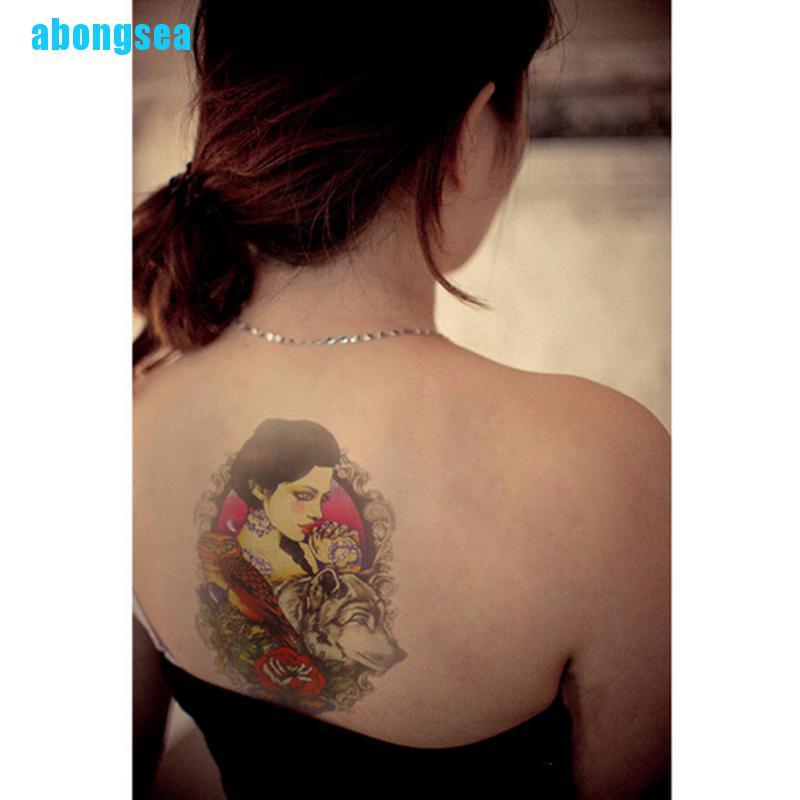 Abongsea Fashion New Magic Skull Tattoo Tattoos Flash Inspired Temporary Tattoo 1 Sheet