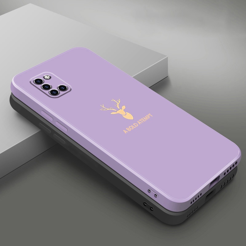 Ốp lưng SAMSUNG a31 Ốp Điện Thoại Silicon Mềm Mịn Bảo Vệ Cho SAMSUNG a31 YTLT01 viền vuông cute