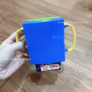 Ảnh thật Cốc đựng sữa tươi hộp có tay cầm
