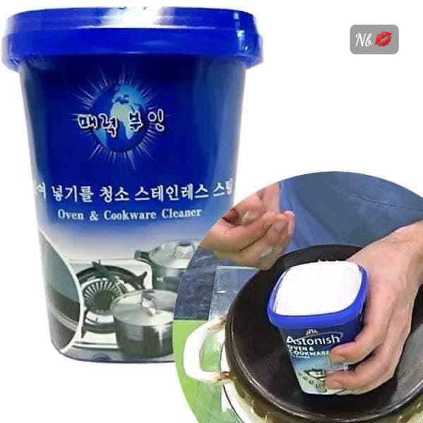 Cọ xoong - kem cọ xoong nồi Hàn Quốc  vệ sinh nhà bếp đa năng sạch sẽ trọng lượng 500g 1 Hộp