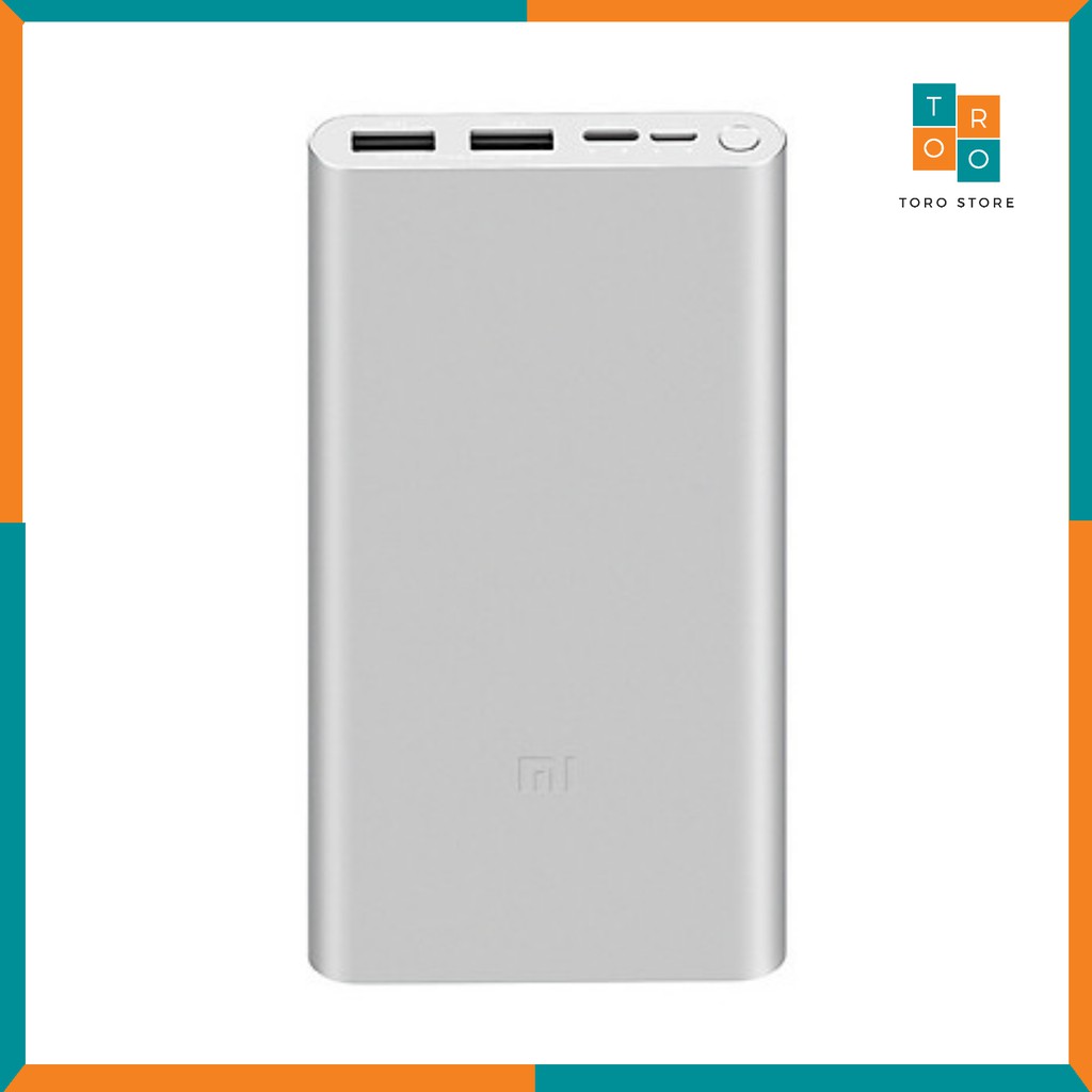 [CHÍNH HÃNG 100%] Pin Sạc Dự Phòng Chính Hãng Xiaomi Gen 3 Dung Lượng 10.000mAh | BigBuy360 - bigbuy360.vn