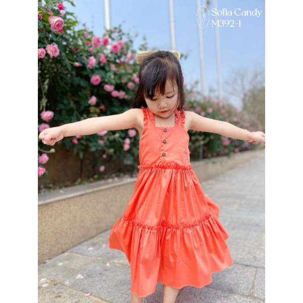 ĐẦM VÁY DÀI XÒE RỘNG BABY DOLL VẢI MỀM NHẬP HAIVANCO BÉ GÁI 12 đến 40 kg MỀM MẠI VÀ THOÁNG MÁT ĐI HỌC ĐI HỌC ĐI CHƠI ĐẸP