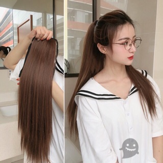 Tóc cột thẳng suôn dài 60cm