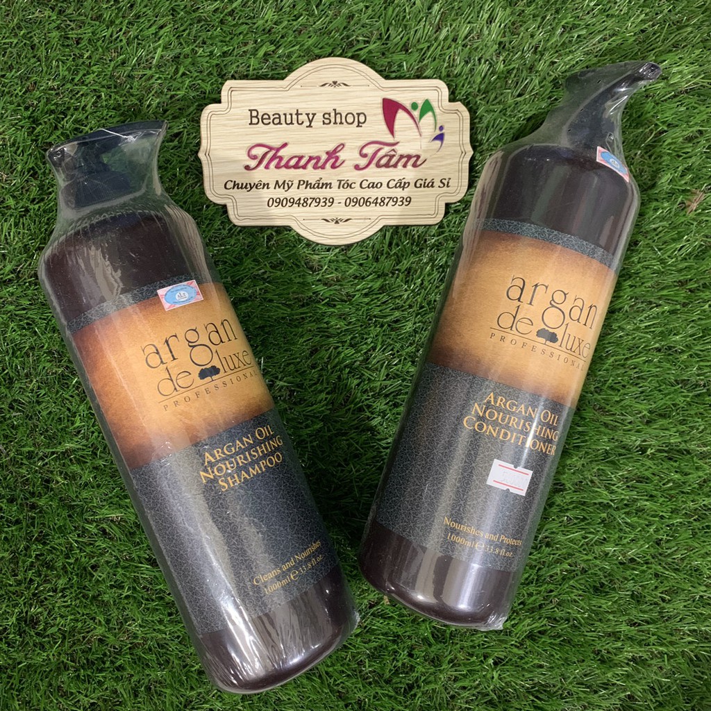 Dầu Gội Phục Hồi Tóc Hư Tổn – ARGAN DELUXE Shampoo 1000ml