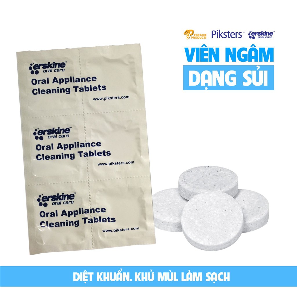 Bộ dụng cụ làm sạch MÁNG CHỈNH NHA &amp; HÀM THÁO LẮP