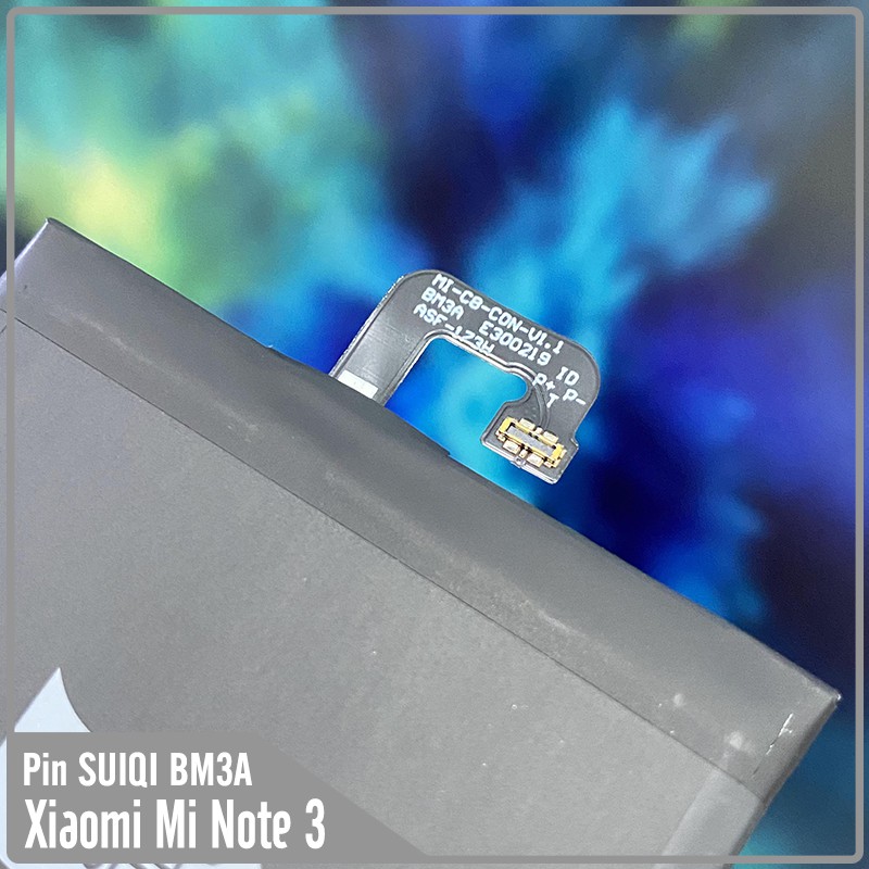 Pin Suiqi Li-ion thay thế cho Xiaomi Mi Note 3 BM3A 3600mAh
