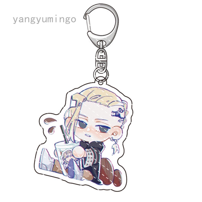 Móc khóa hình nhân vật anime dễ thương thời trang