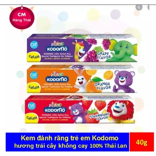 Kem đánh răng trẻ em kodomo hương trái cây