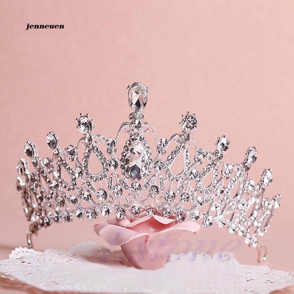 Vương miện cô dâu đính đá sang trọng tinh tế