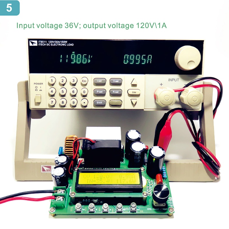 Mô-đun Điều Chỉnh Tăng Áp DPX800S 12V 120V DC-DC