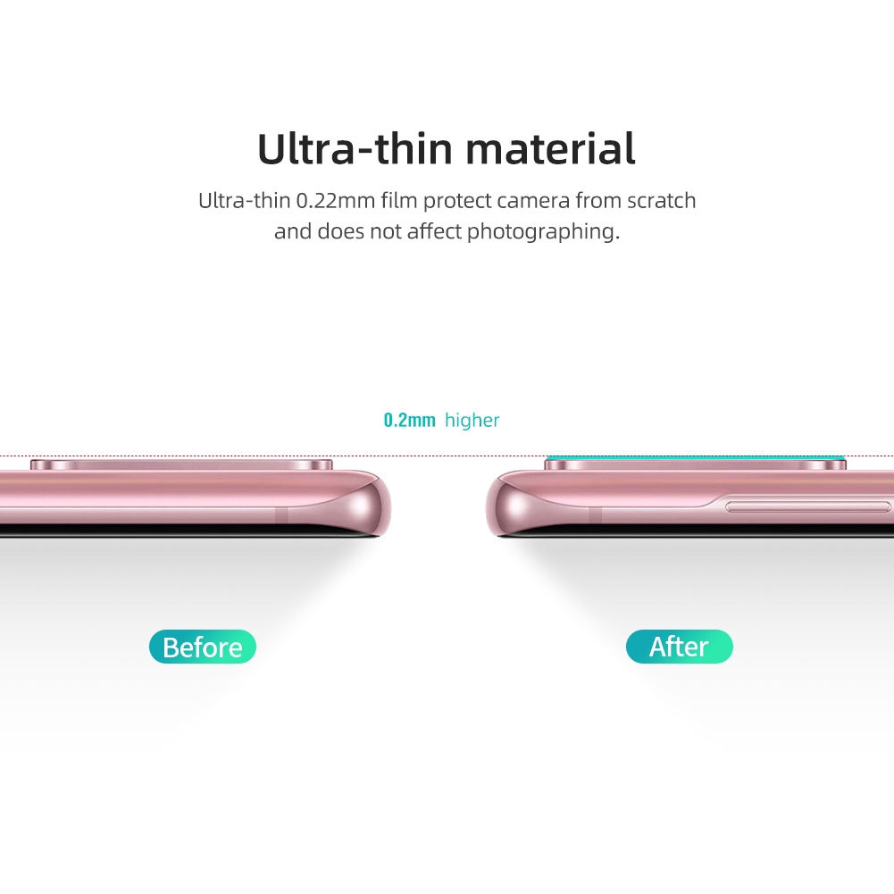 Kính Cường Lực NILLKIN Bảo Vệ Ống Kính Máy Ảnh Sau Cho Samsung Galaxy S20 / S20 5G