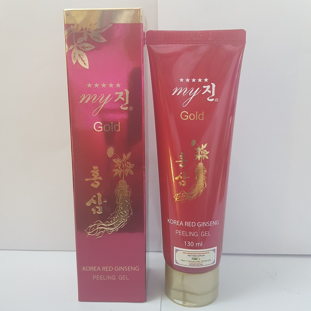 Tẩy Tế Bào Chết Hồng Sâm My Gold Hàn Quốc 130ml